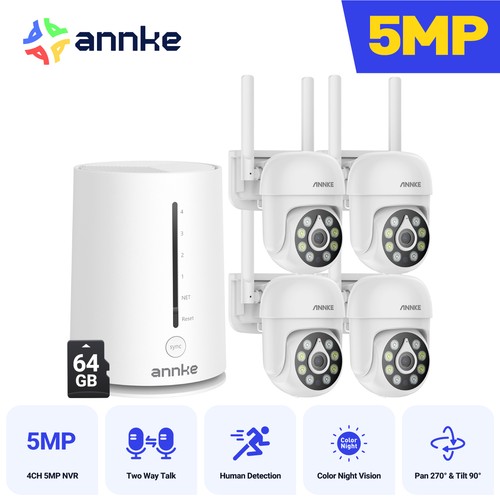 Annke 5mp wlan - 5mp, pt