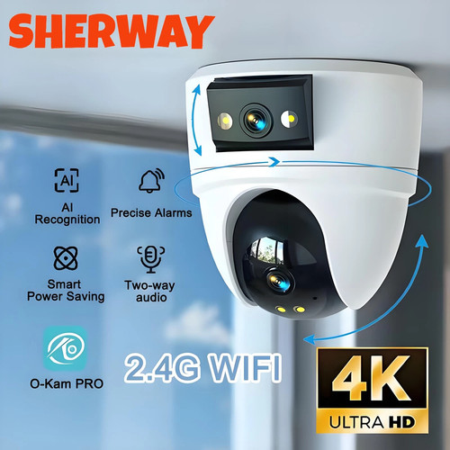 Telecamera wifi 8mp - telecamera, ip