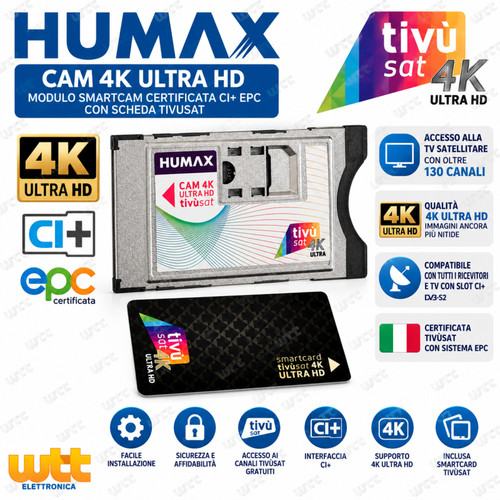 Cam tvsat modulo - tvsat, 4k